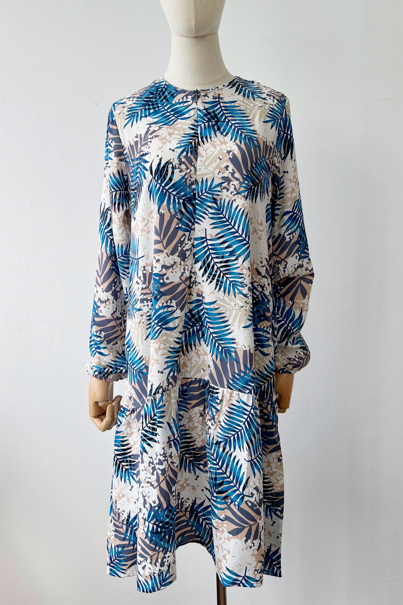 Dania Tunic- BROWN BLUE