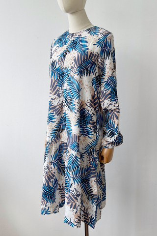 Dania Tunic- BROWN BLUE