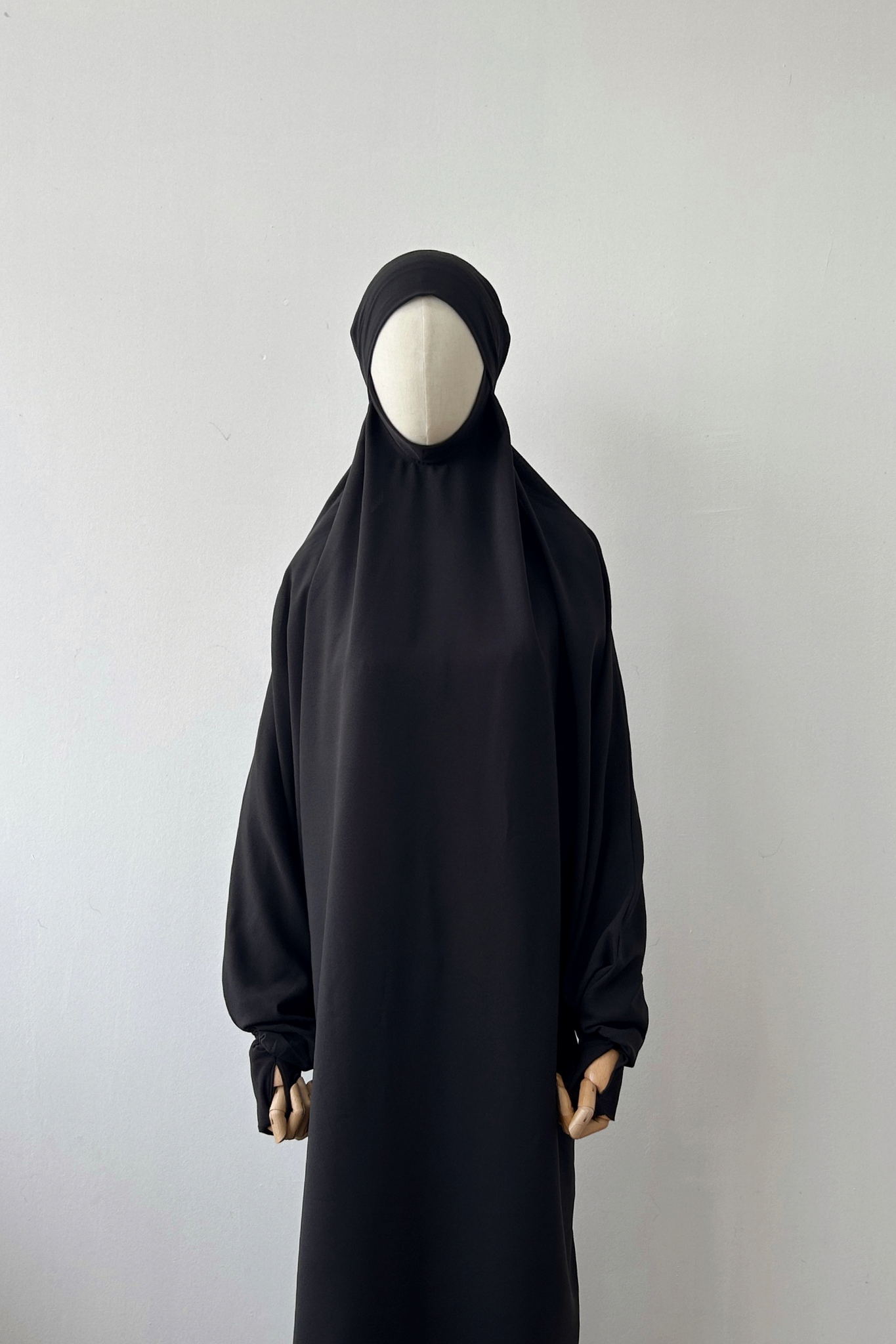 French Khimar- BLACK