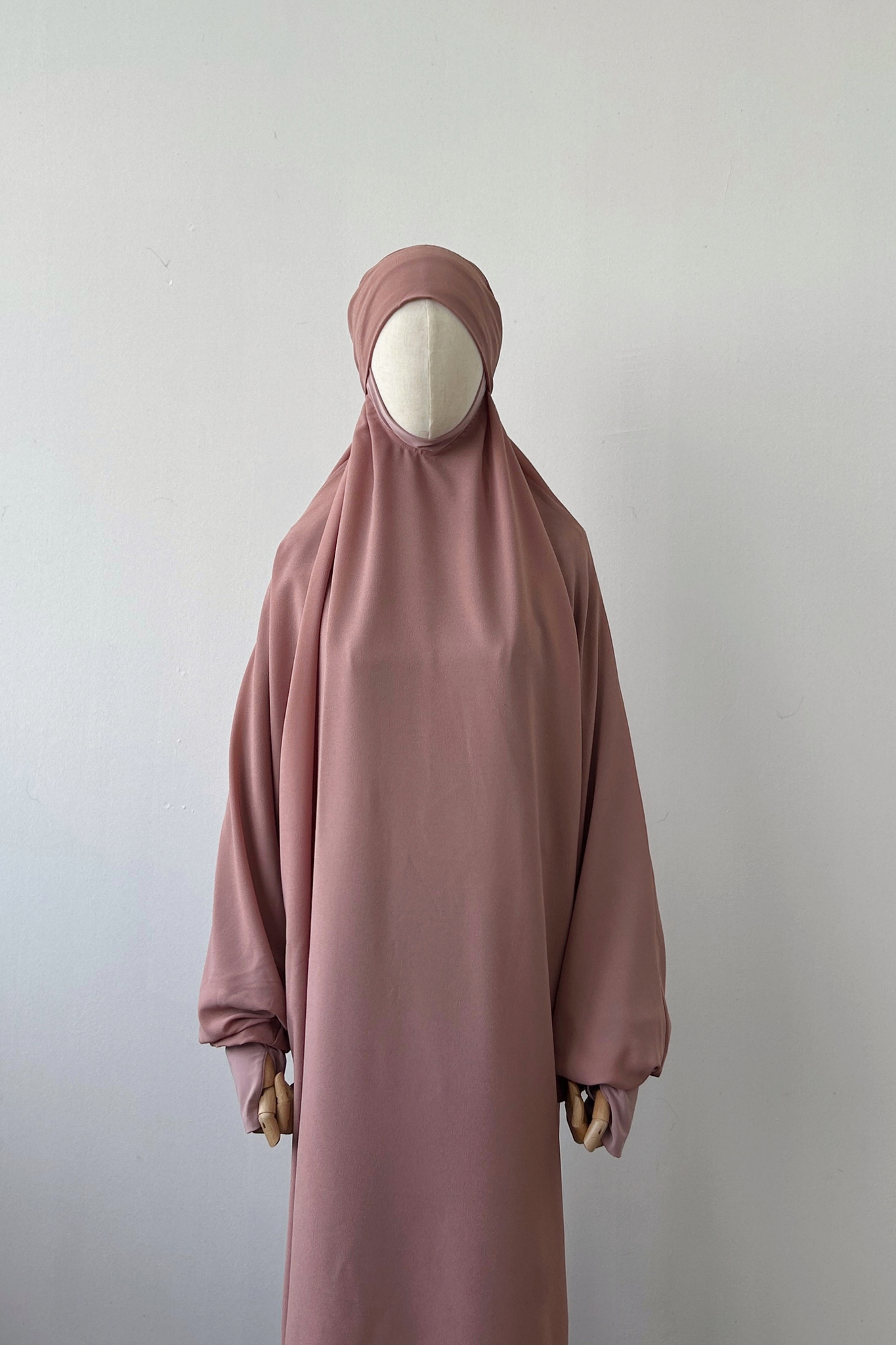 French Khimar- PINK NUDE