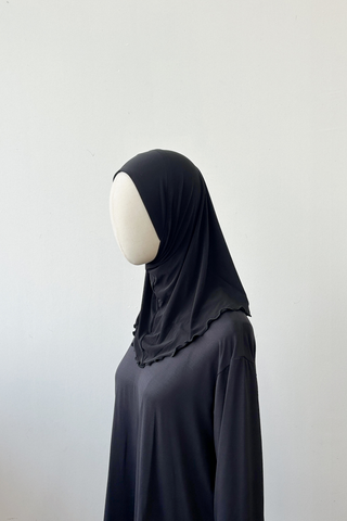 Inner Neck Plain- BLACK