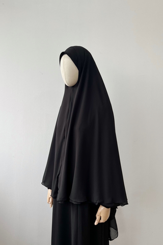 Insyirah Khimar- BLACK