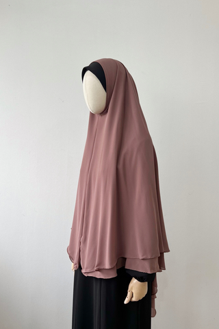 Insyirah Khimar- LIGHT BROWN