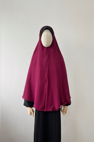 Insyirah Khimar- MAROON