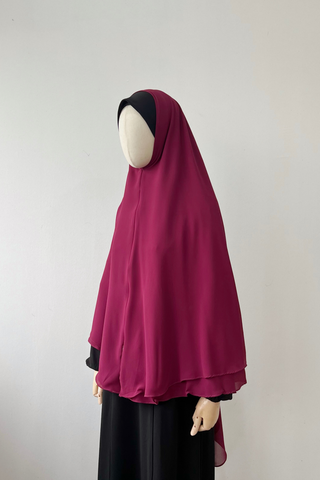 Insyirah Khimar- MAROON