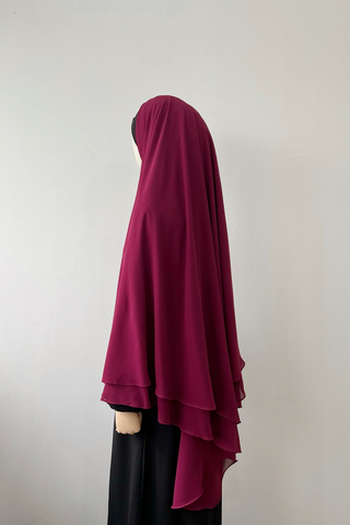 Insyirah Khimar- MAROON