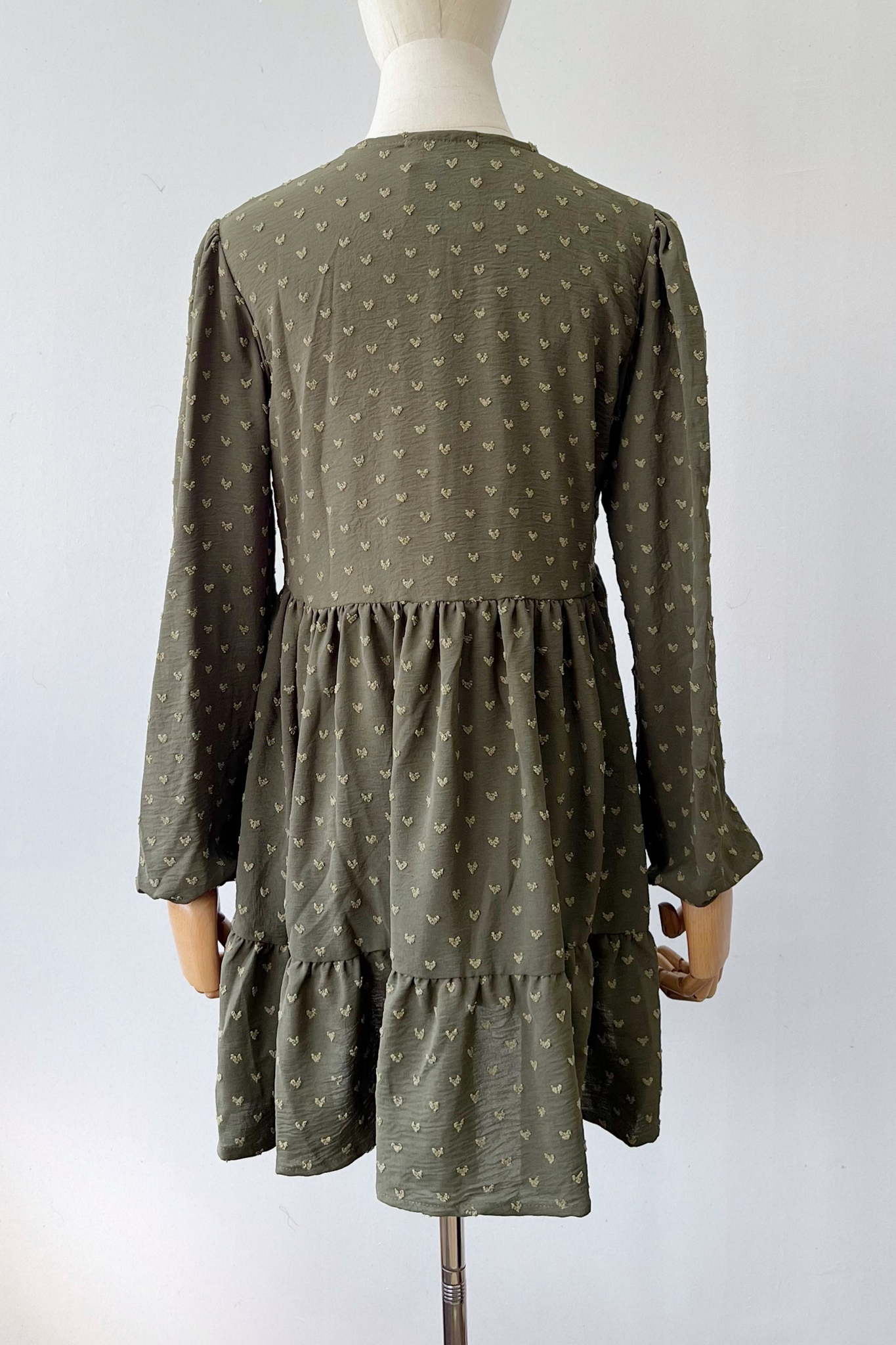 Izara Babydoll Tunic- GREEN