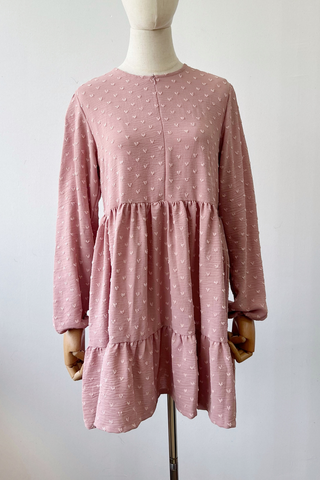 Izara Babydoll Tunic- PINK