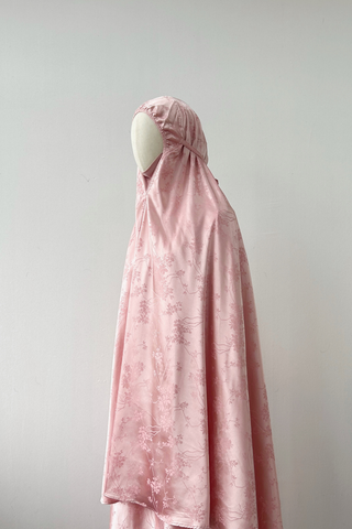 Telekung Ariana Jacquard- PINK