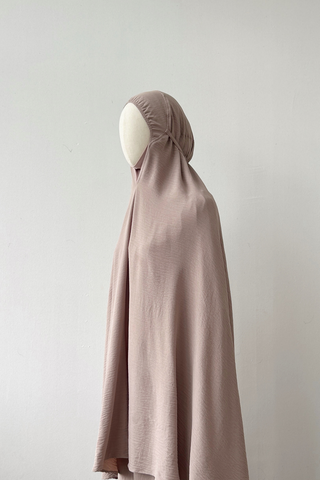 Telekung Shahirah- NUDE BEIGE *NEW*