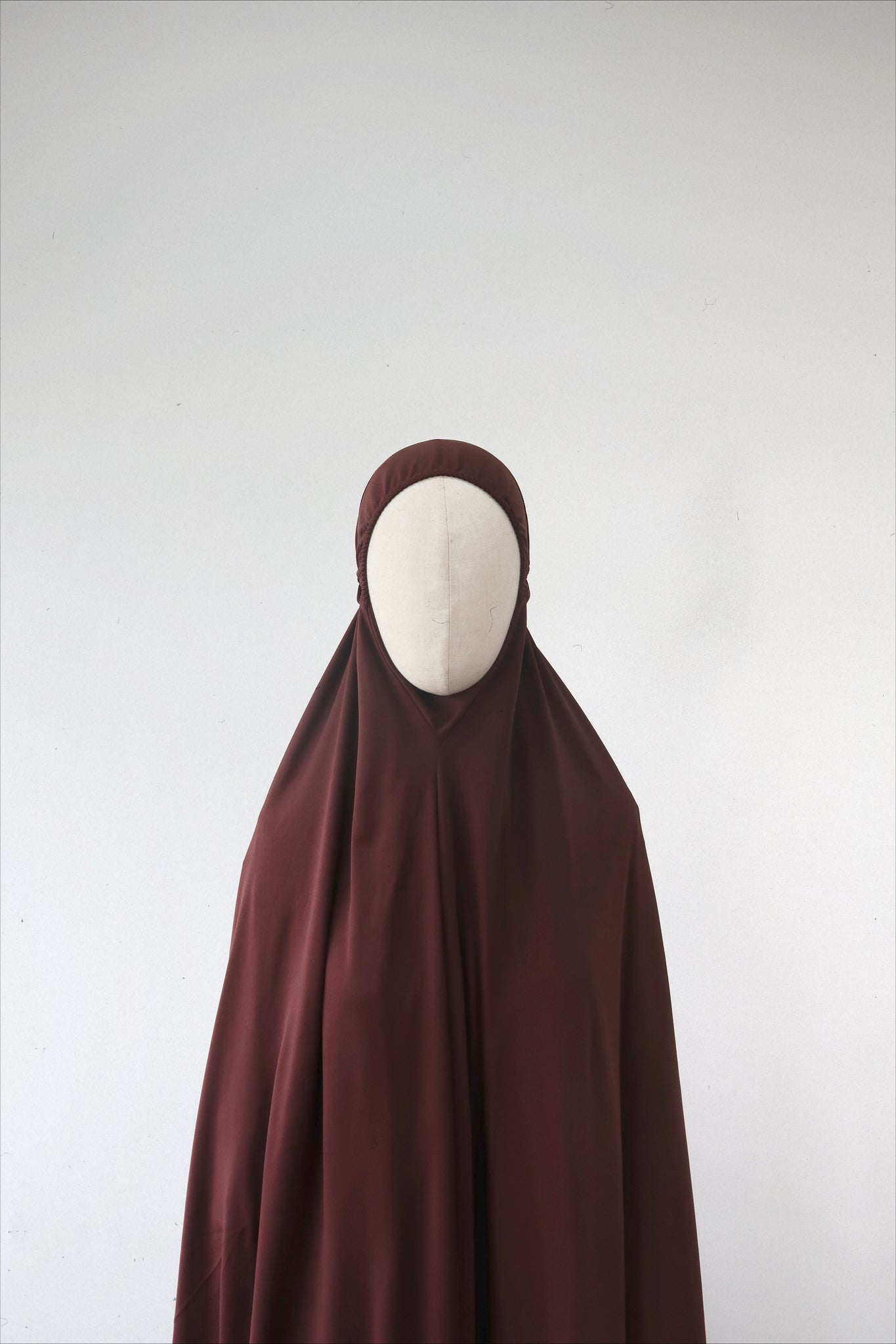 Telekung Hajar- DARK BROWN