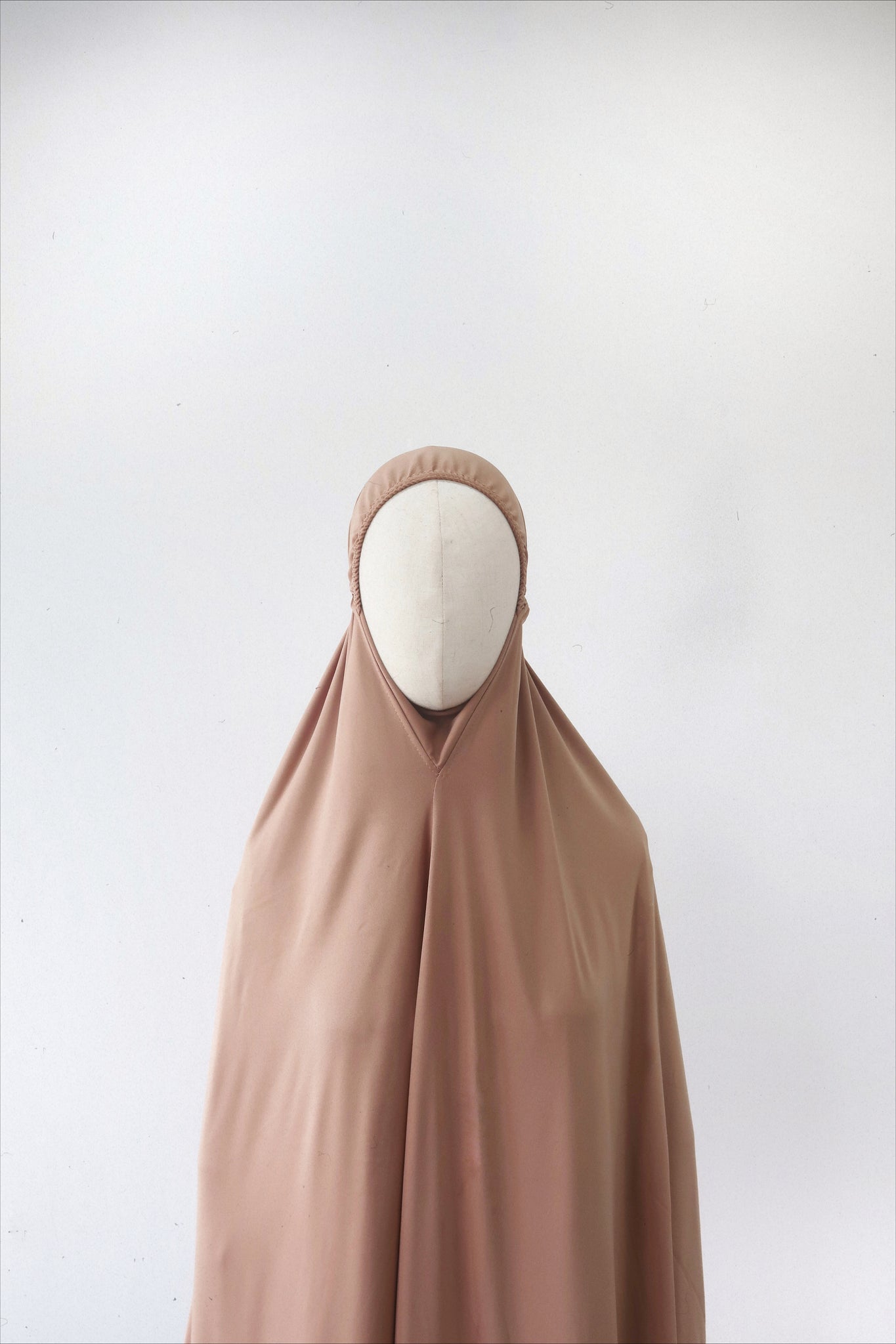 Telekung Hajar- LIGHT BROWN