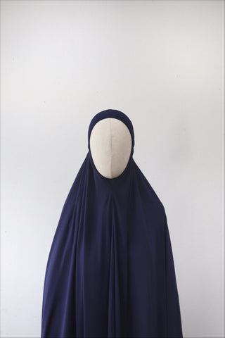 Telekung Hajar- NAVY BLUE