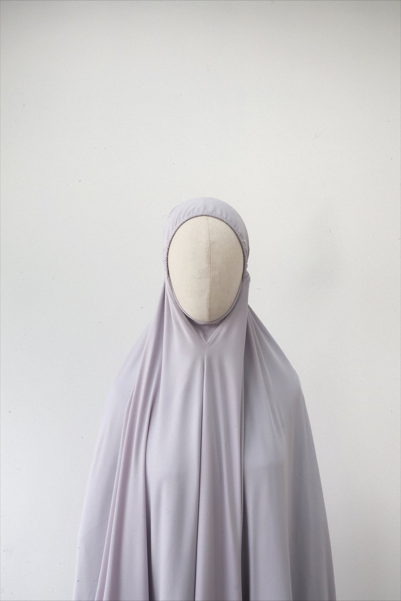 Telekung Hajar- LIGHT GREY