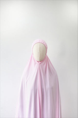 Telekung Hajar- LIGHT PINK