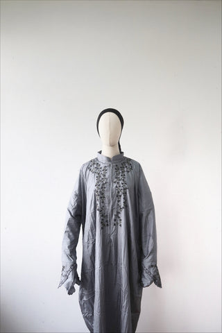 Telekung Alma Jumbo- DARK GREY