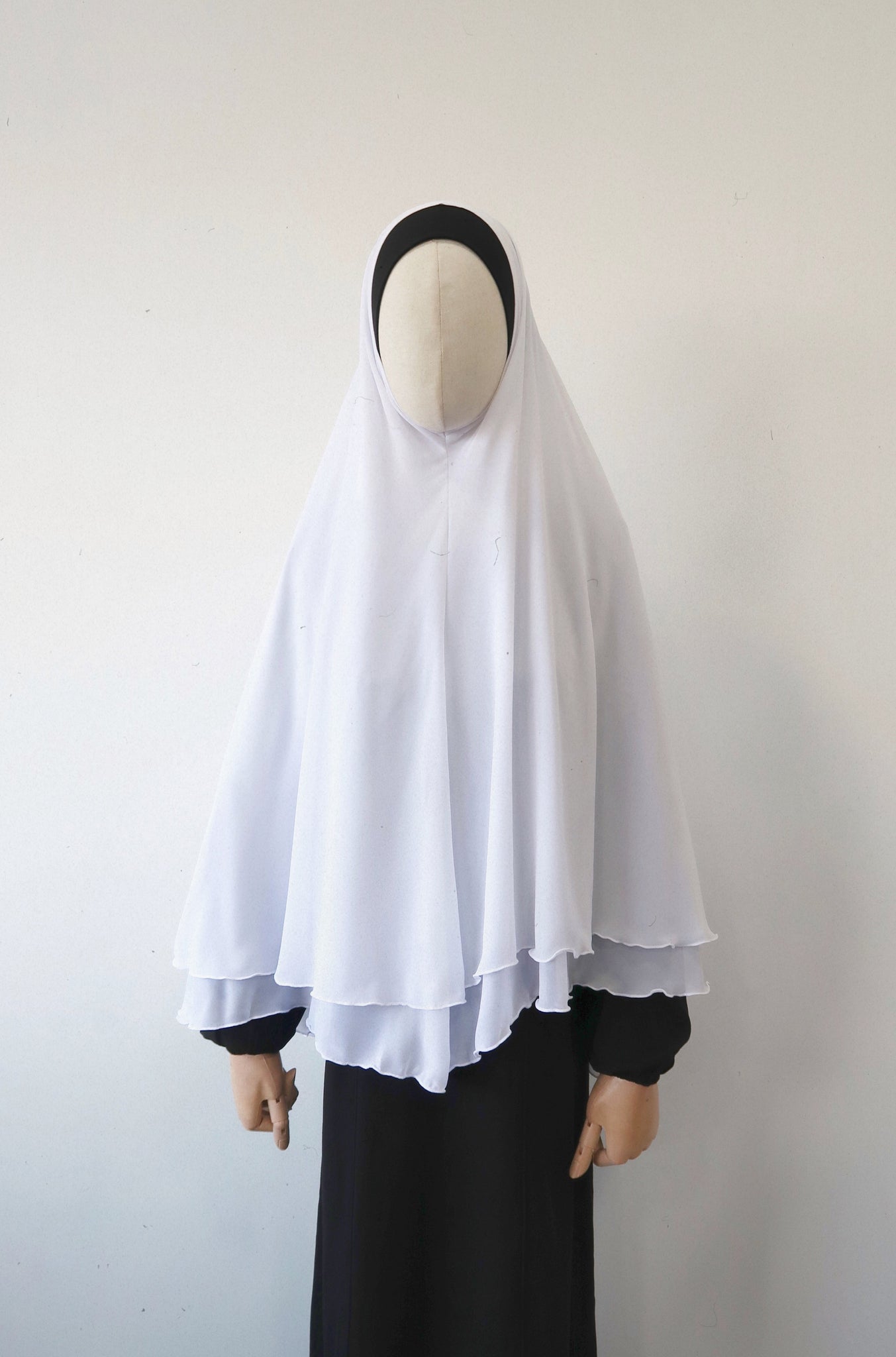 Aliyah Khimar- WHITE