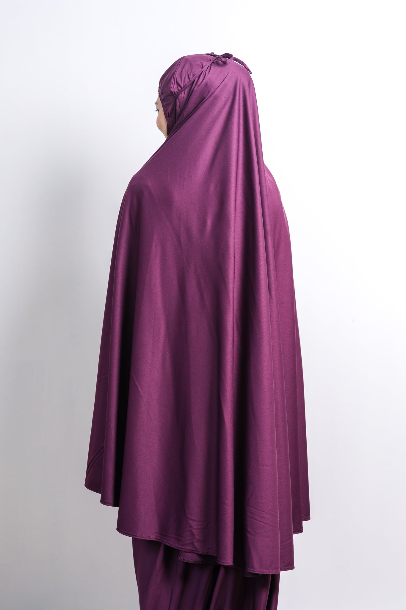 Telekung Hajar- DARK PURPLE