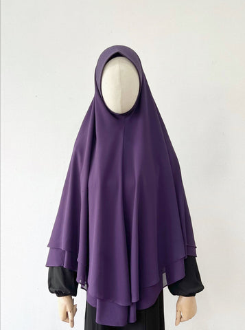 Fathiyah Khimar- DARK PURPLE