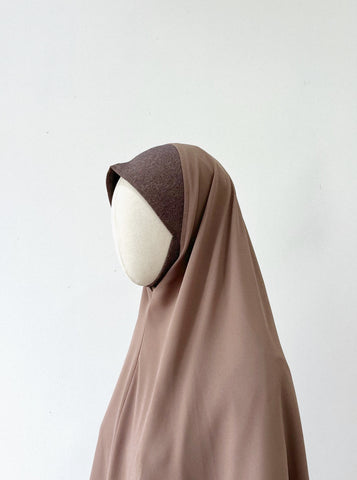 Fathiyah Khimar- LIGHT BROWN