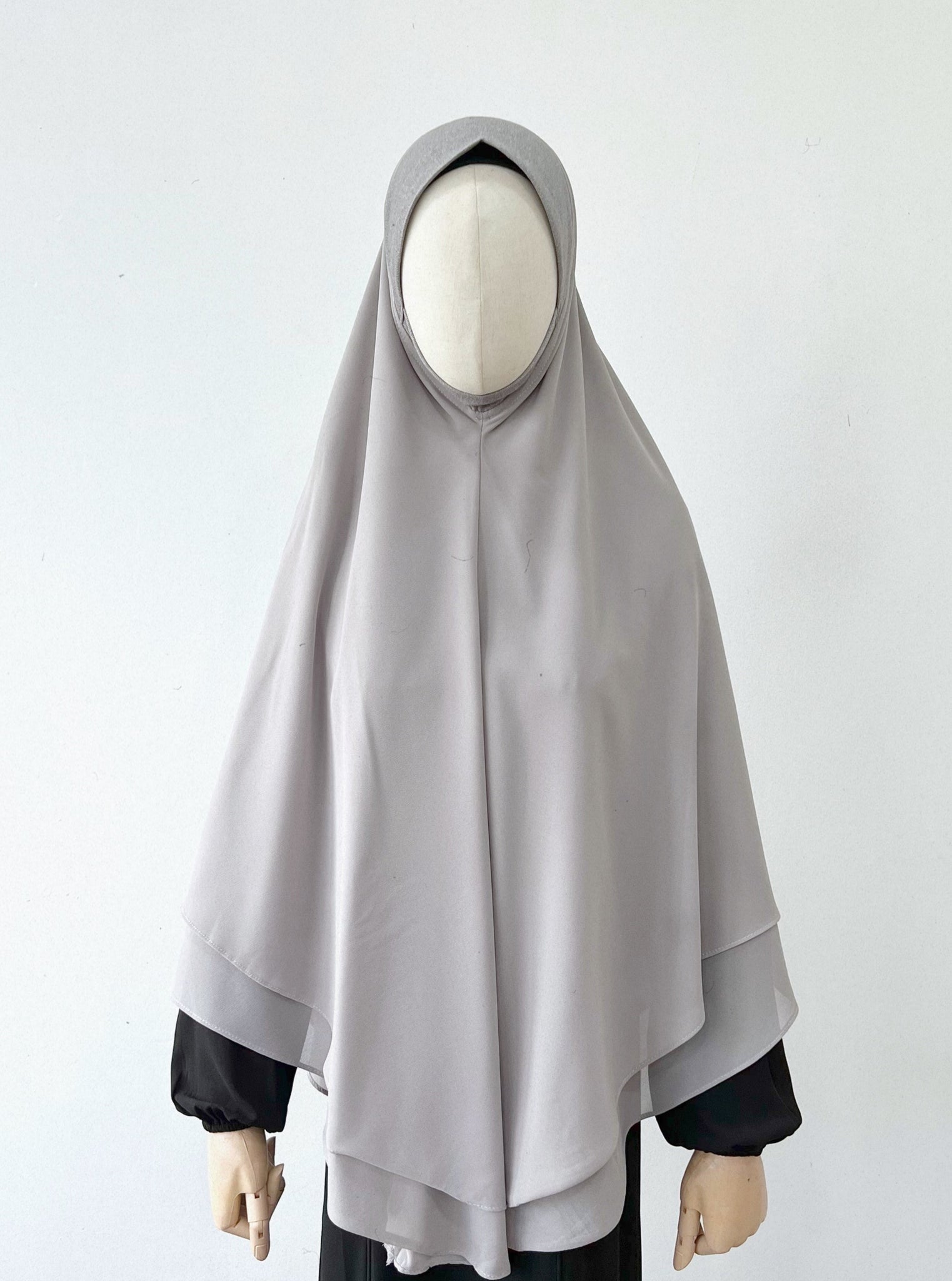 Fathiyah Khimar- LIGHT GREY