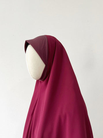 Fathiyah Khimar- MAROON