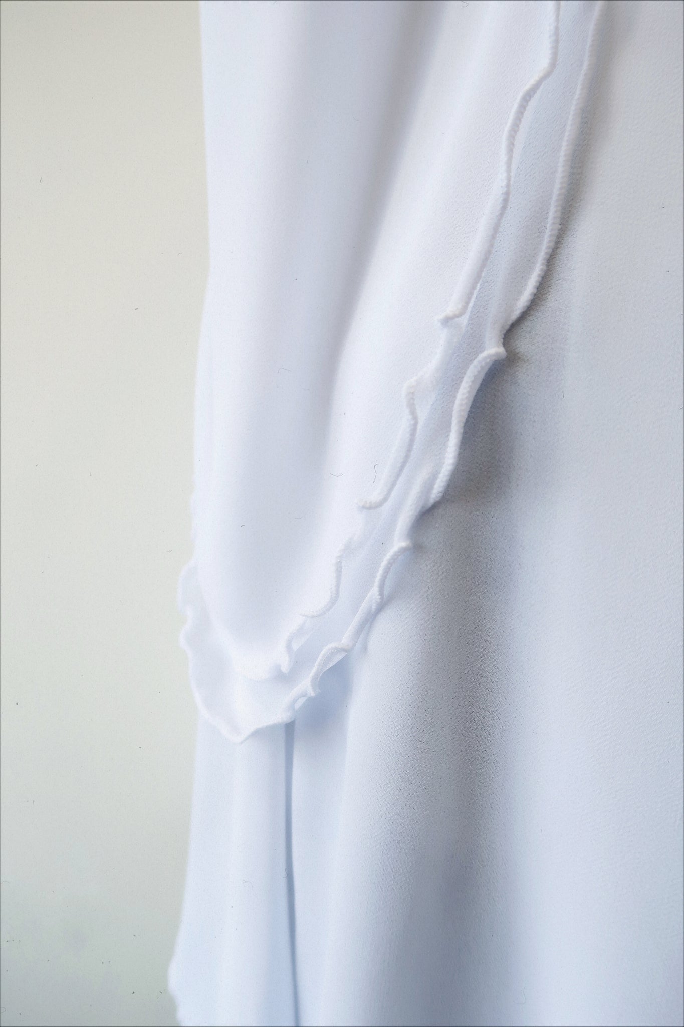 Half Niqab (Tie-Back)- WHITE