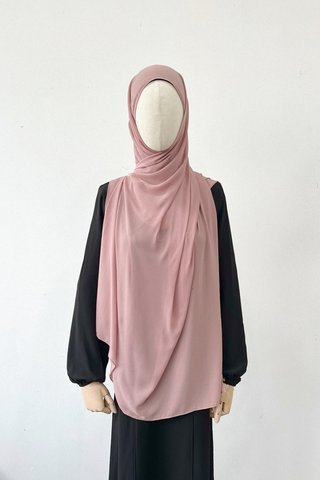 Maxi Chiffon Shawl- 46 BLUSH PINK