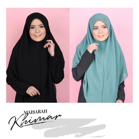 Maisarah Khimar (Tudung Madrasah)- NAVY