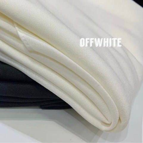 Maisarah Khimar (Tudung Madrasah)- OFF-WHITE