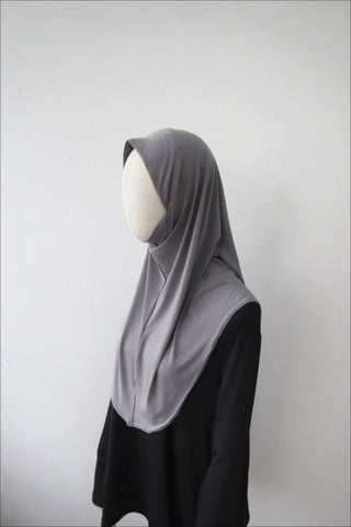 Instant Basics (SAD) with Ear Slit M- MEDIUM GREY