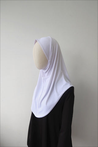 Instant Basics (SAD) with Ear Slit S- WHITE