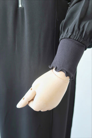 Single Ruffles Handsocks- BLACK