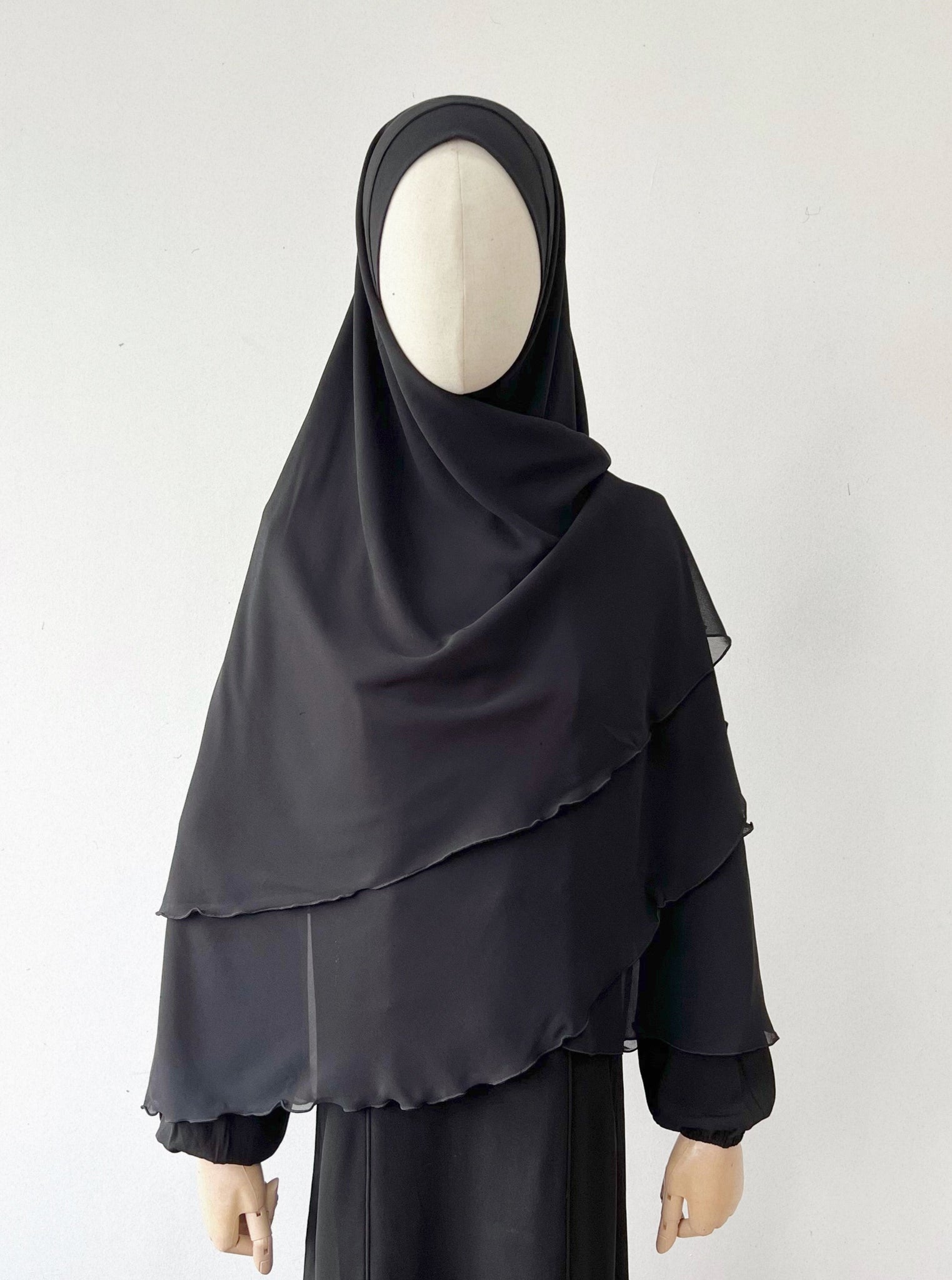 Zahirah Khimar- BLACK